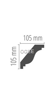 Listwa sufitowa (faseta) FP-016