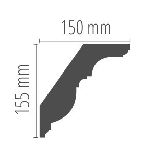 Listwa sufitowa (faseta) FP-021