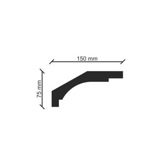 Listwa sufitowa (faseta) FP-117